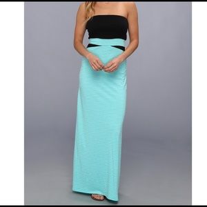 Hurley Striped tomboy mesh convertible Maxi - M